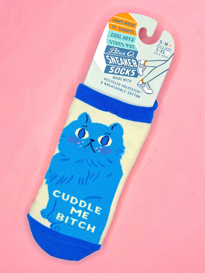 Cuddle Me Bitch Sneaker Socks