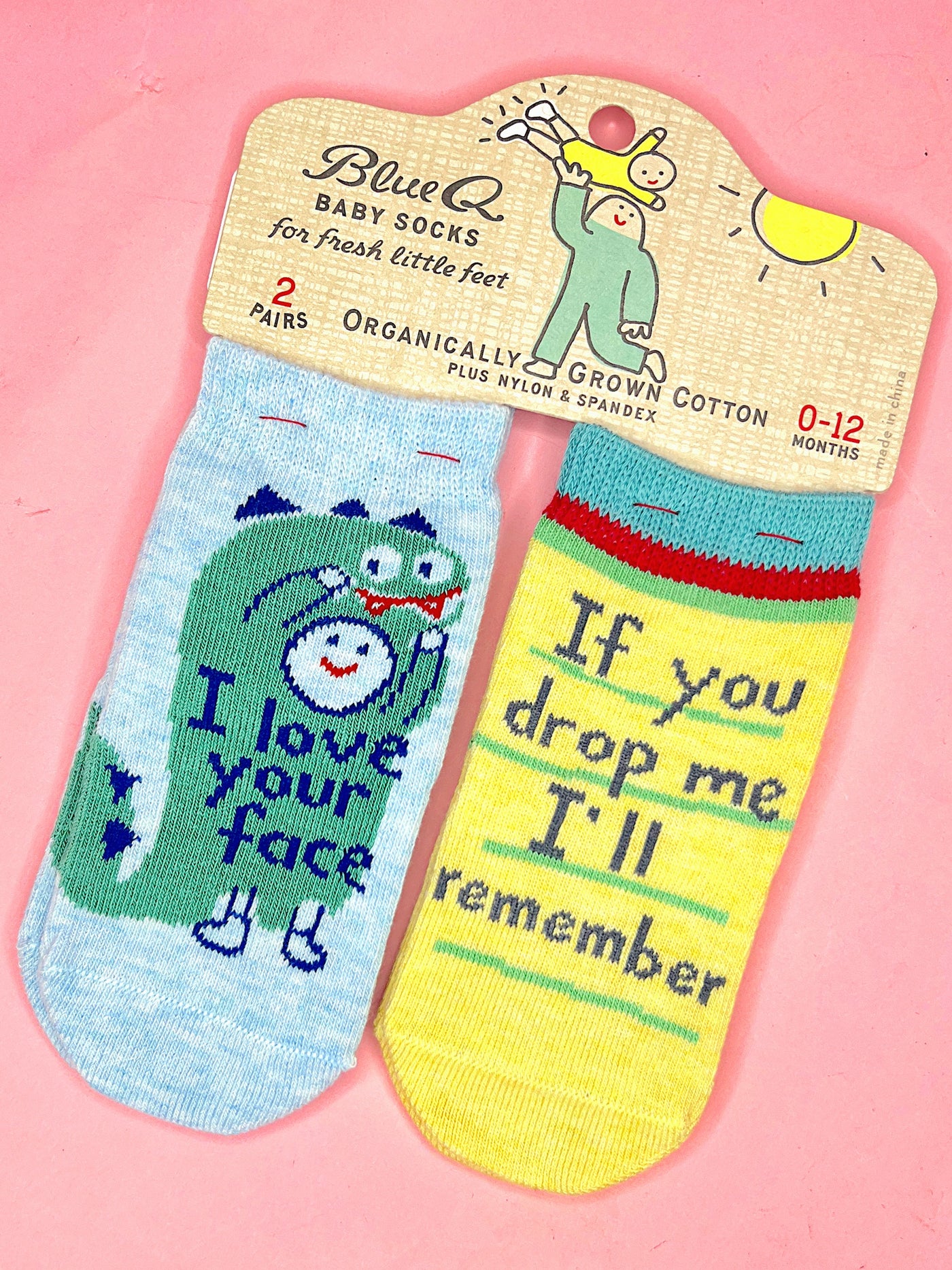 I Love Your Face/ If You Drop Me I'll Remember Baby Socks