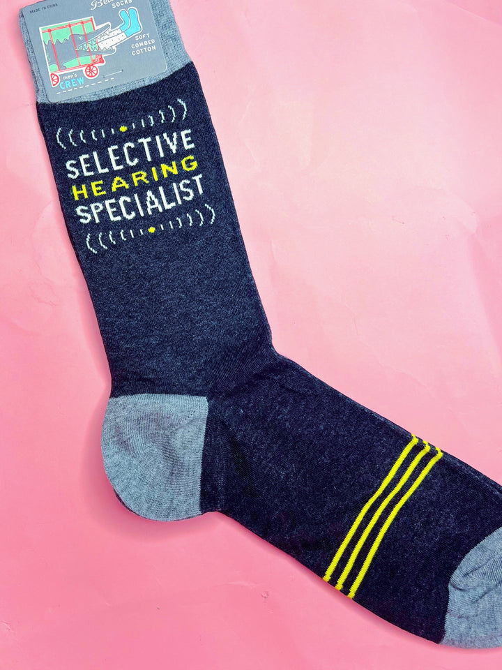 Selective Hearing Mens Socks