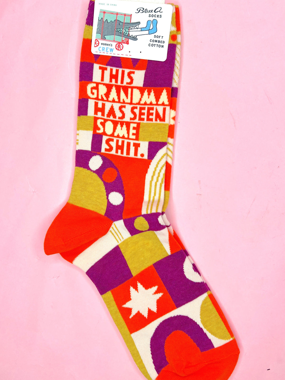 Grandma's Seen Shit Crew Socks