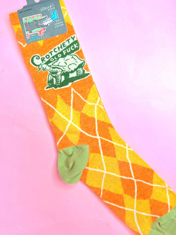Crotchety Old Fuck Men's Socks