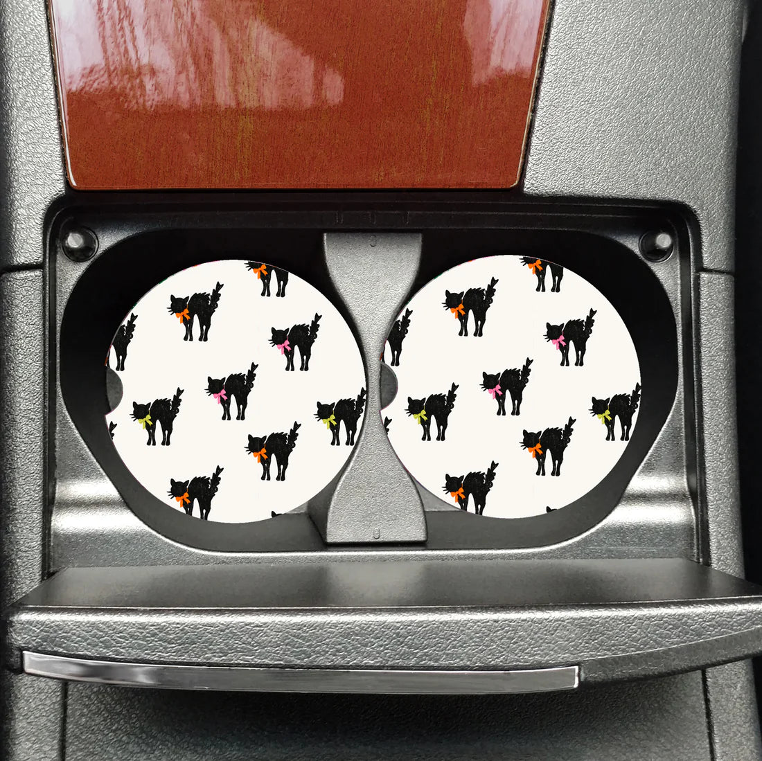 Scaredy Cat Car Coasters
