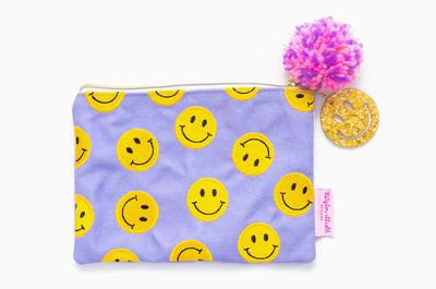Happy Preppy Pouch
