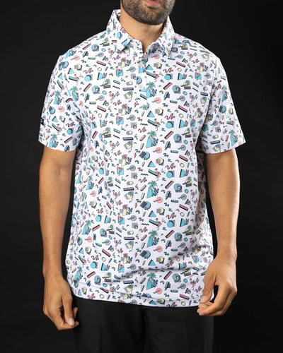 Spring Break Men's Polo