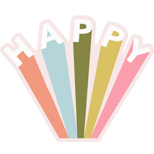 HAPPY Sticker