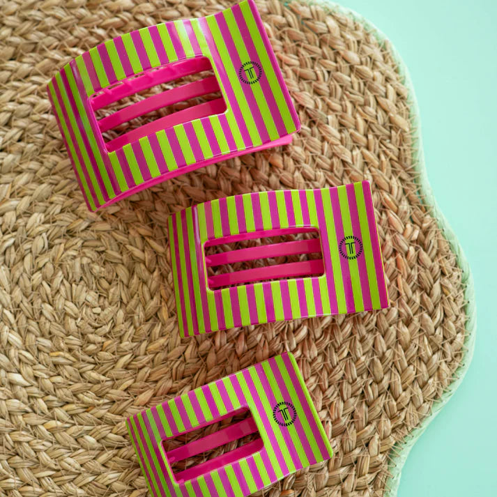 Summer Crush Flat Rectangle Hair Clip