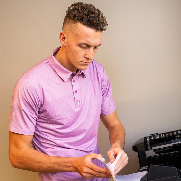 Tickleberry Tidbits Mens Polo