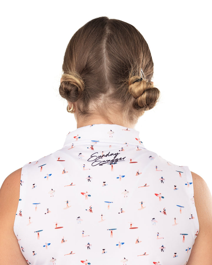 Cowabunga Women's Polo Tank