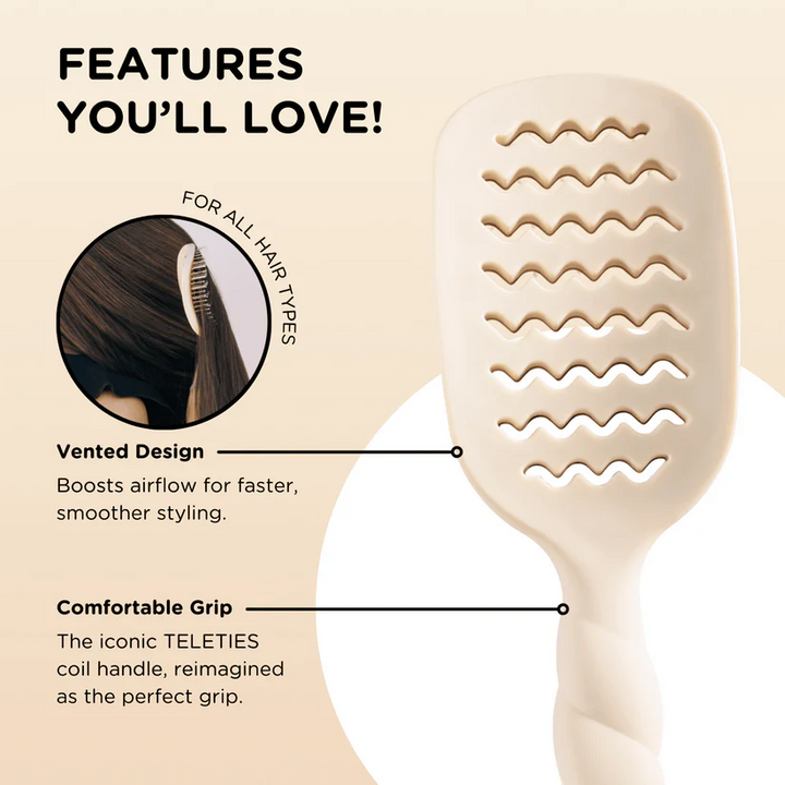 The Tan Vented Hair Brush