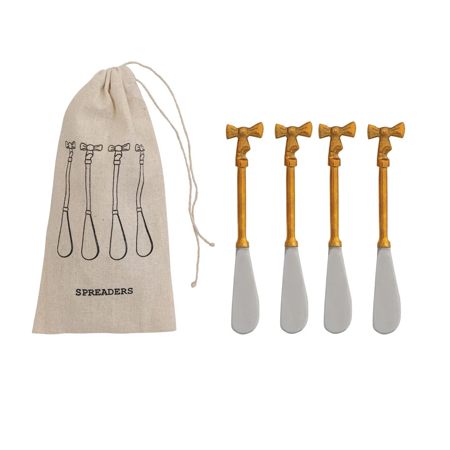 Put A Bow On It Appetizer Spreader Knives