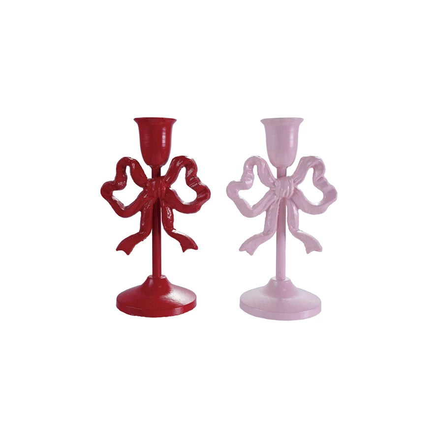 Knotted In Love Cast Iron Candle Holder