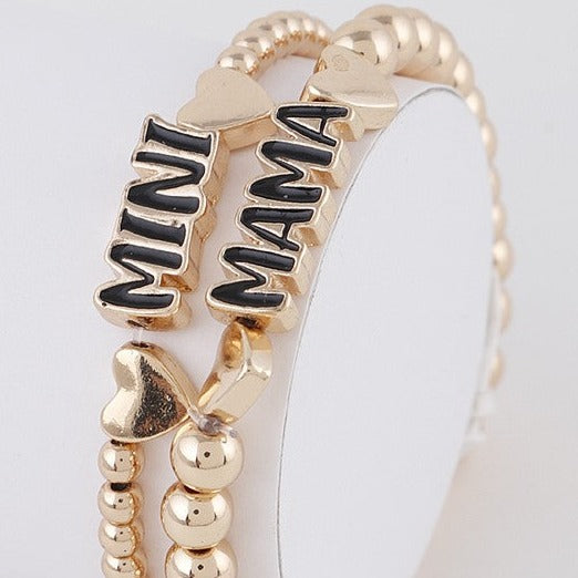 Mini And Mama Bracelet Set// 3 COLORS