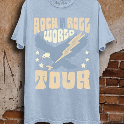 World Tour Eagle Mineral Washed Tee