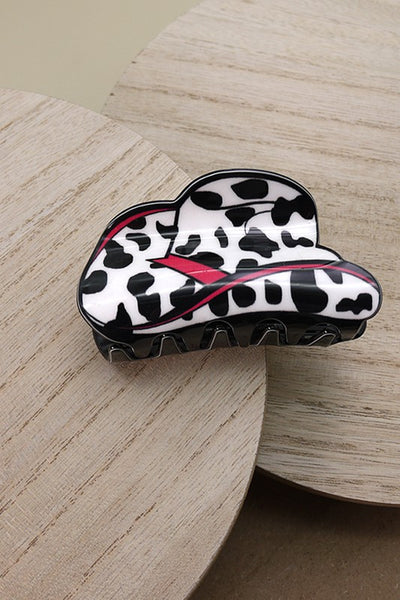 Cowboy Hat Claw Clips
