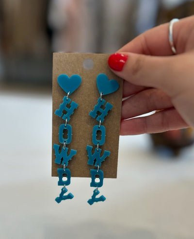 The Howdy Statement Earrings