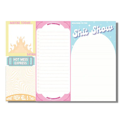 Jumbo Notepad Set- Many Styles