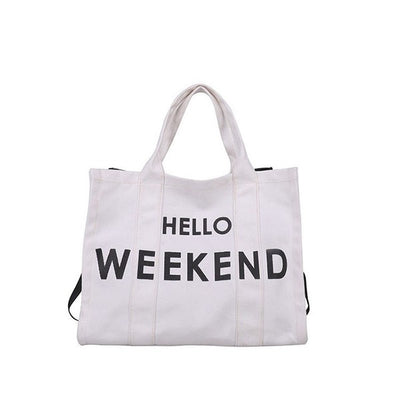 Hello Weekend Tote