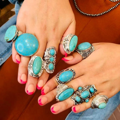 Turquoise Ring // LOTS OF STYLES