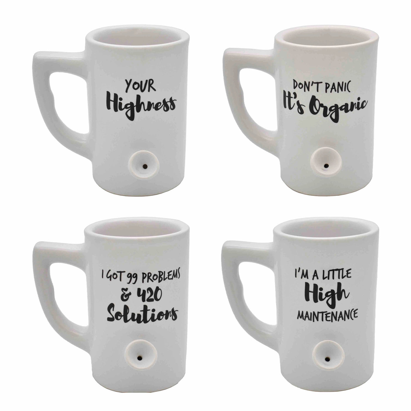 Wake & Bake White Mug//4 STYLES