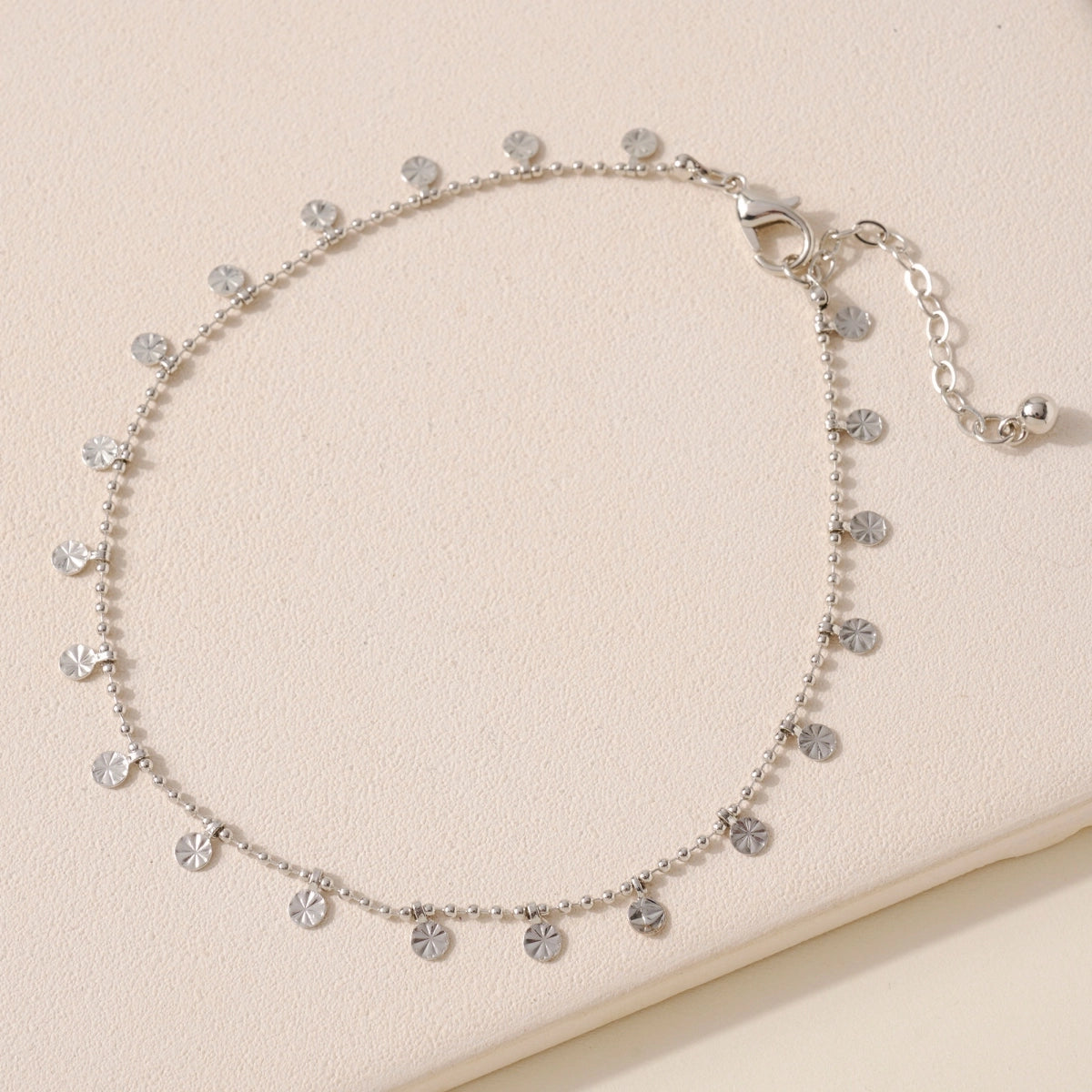 Mini Discs Charms Anklet