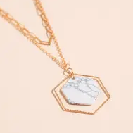 Ocean Eyes Hexagon Chain//3 COLORS