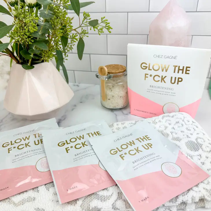 Glow The Fuck Up Face Mask