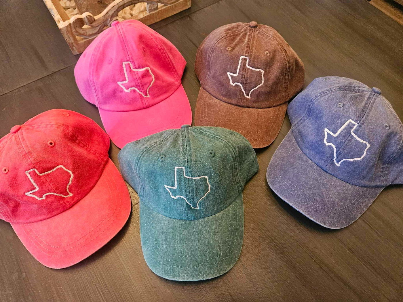 Mineral Washed Texas Cap