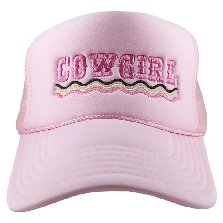 Cowgirl Foam Trucker Hat