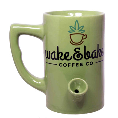 Wake & Bake Green Mug
