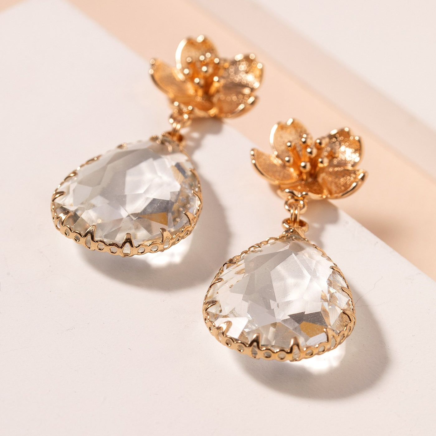 Flora Glass Earrings