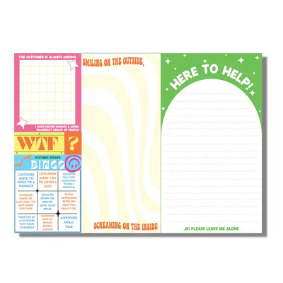 Jumbo Notepad Set- Many Styles