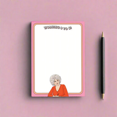 Workin' 9 to 5 Notepad