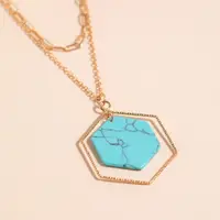 Ocean Eyes Hexagon Chain//3 COLORS