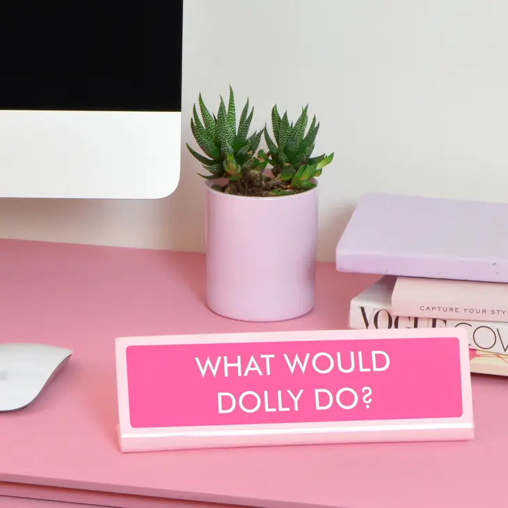 WWDD Desk Plate Sign