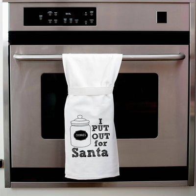 I Put Out For Santa Kitchen Towel