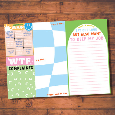 Jumbo Notepad Set- Many Styles