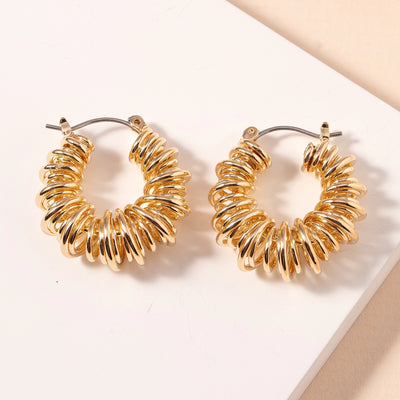 Danielle Gold Hoops