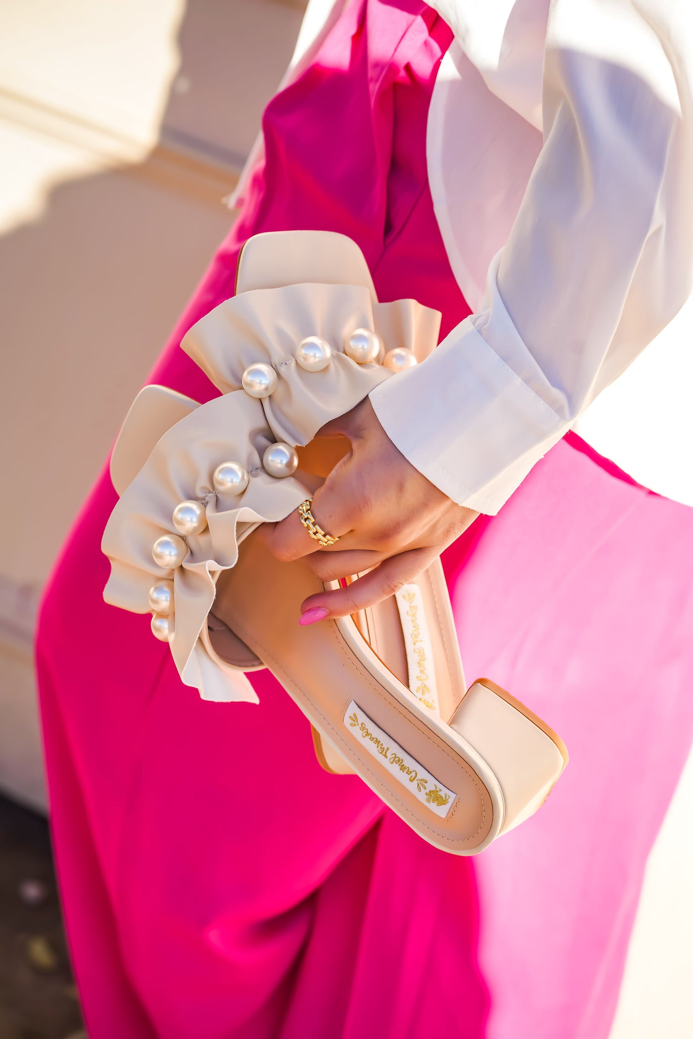 Love You Brunches Beige Heels