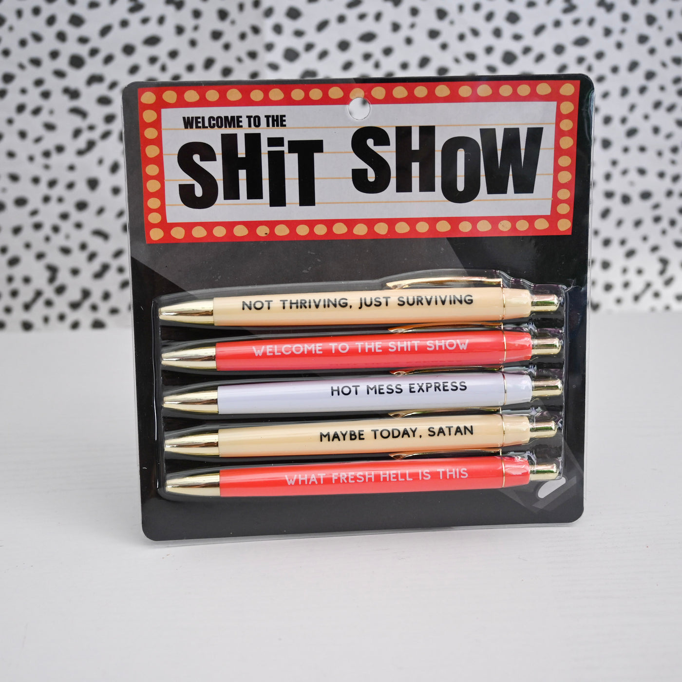 Welcome to the Shit Show Pen Set