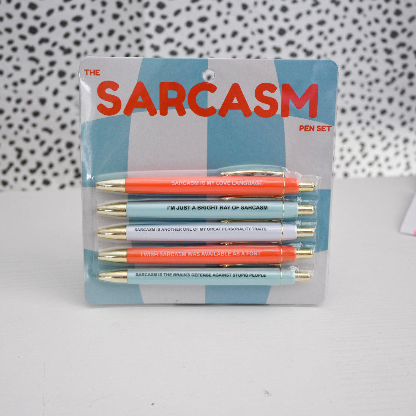 Sarcasm Pen Set – Shop The Pug