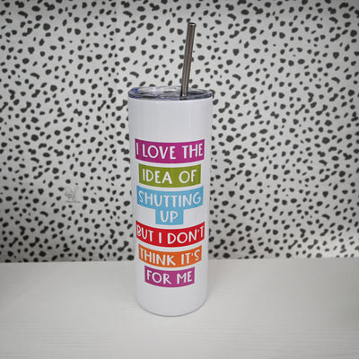 Shutting Up Travel Tumbler