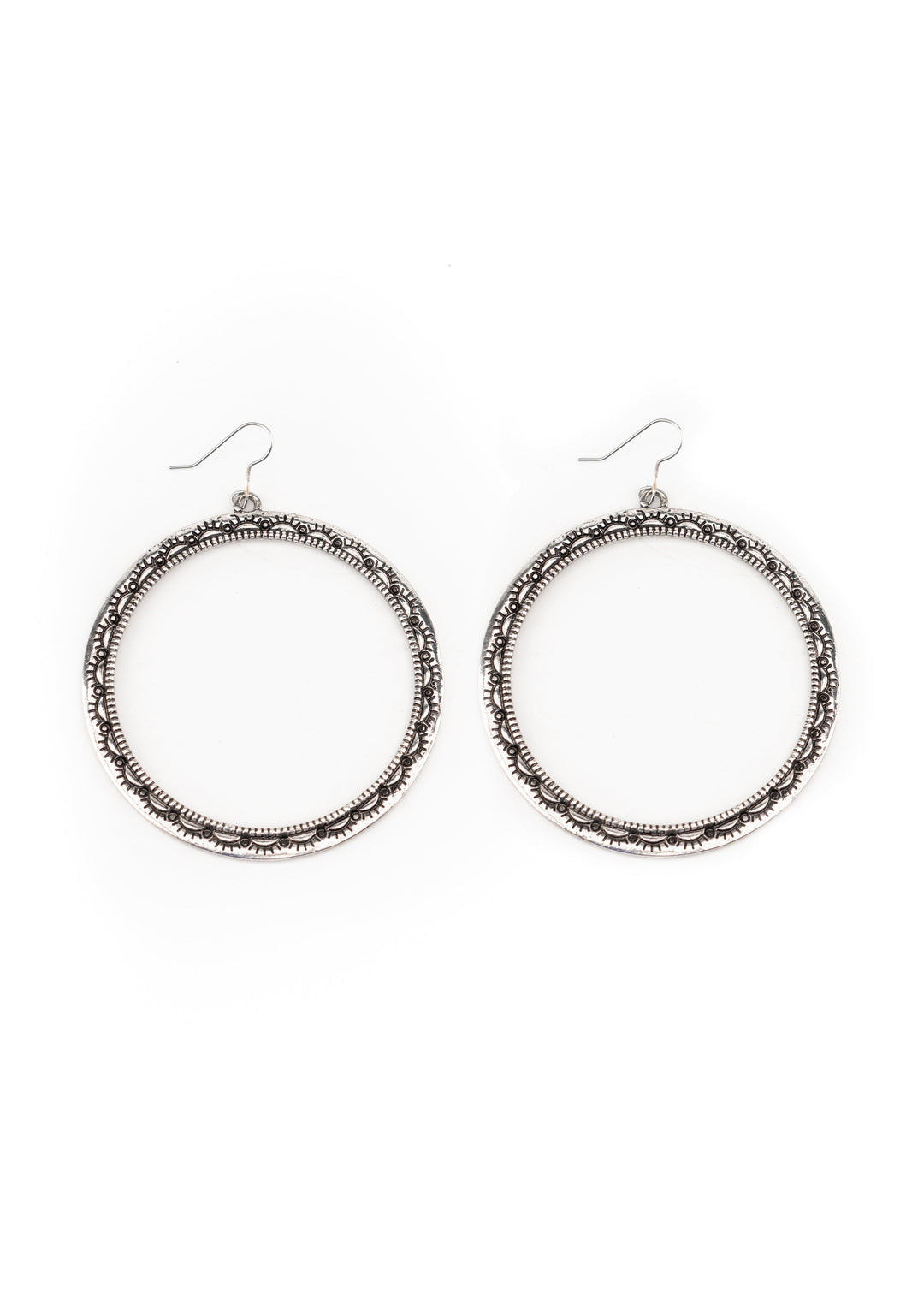 The Heather Stamped Earrings