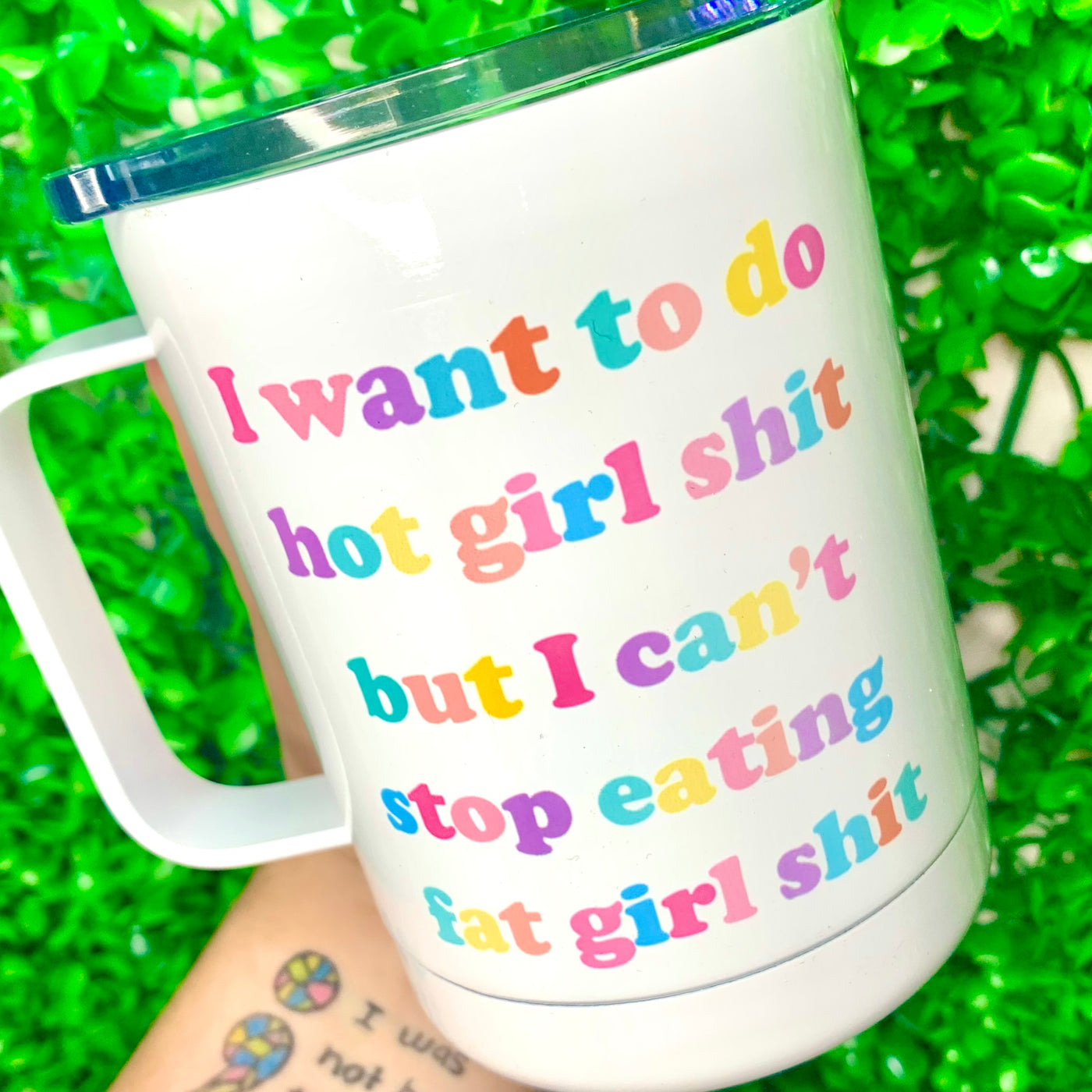Want To Do Hot Girl Shit Travel Mug