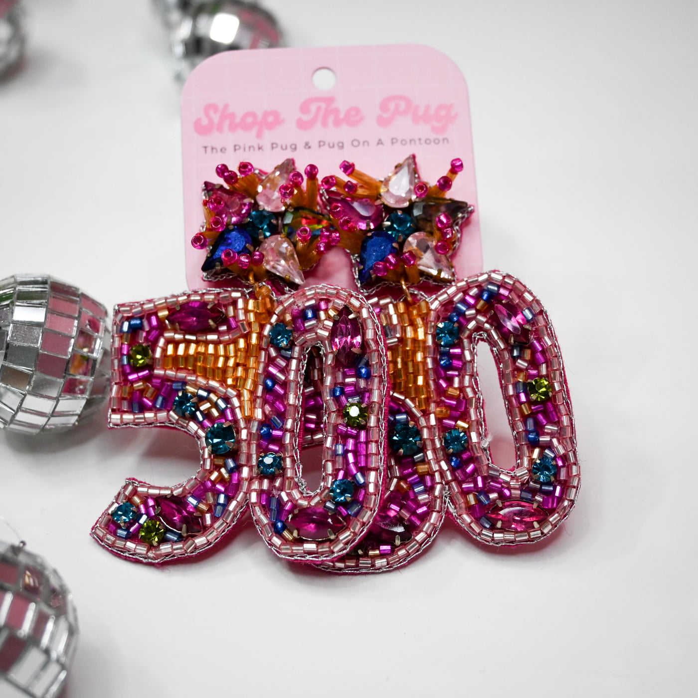 50th Birthday Earrings