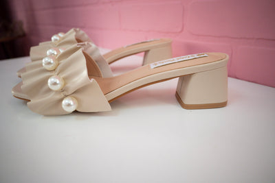 Love You Brunches Beige Heels