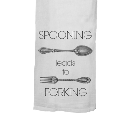 Spooning Leads To Forking Towel