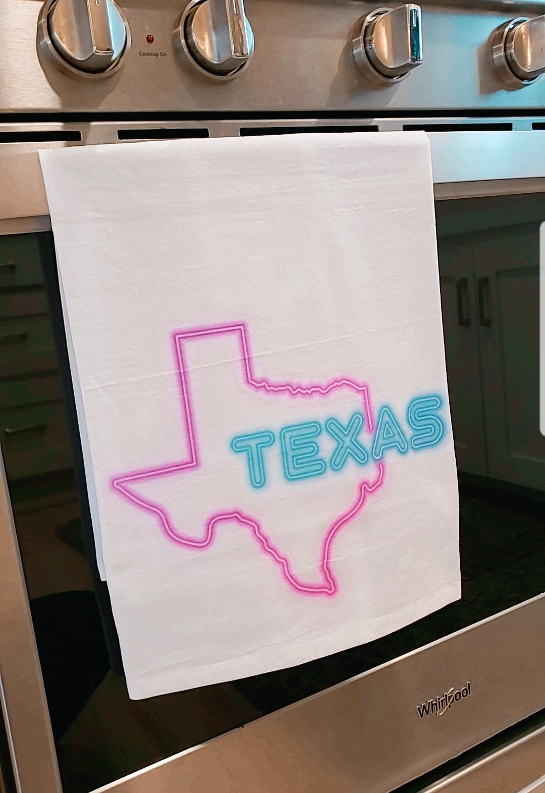 Neon Texas Towel