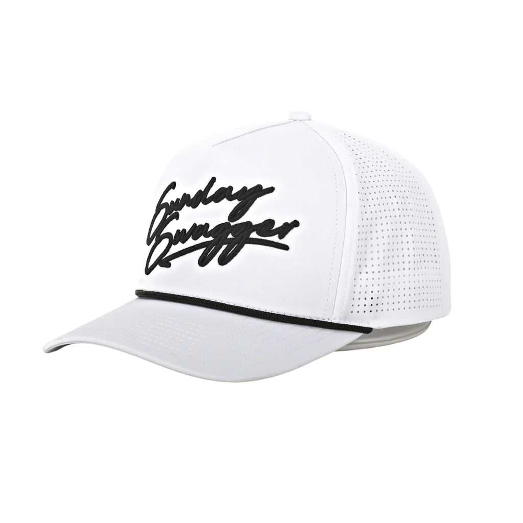 Sunday Swagger Snapback White Hat