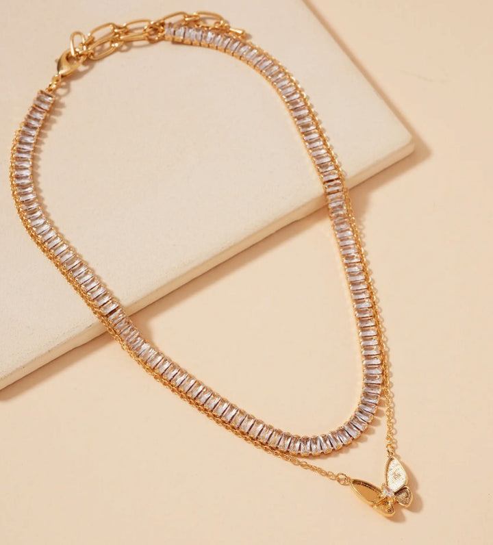 Fly Away Gold Necklace