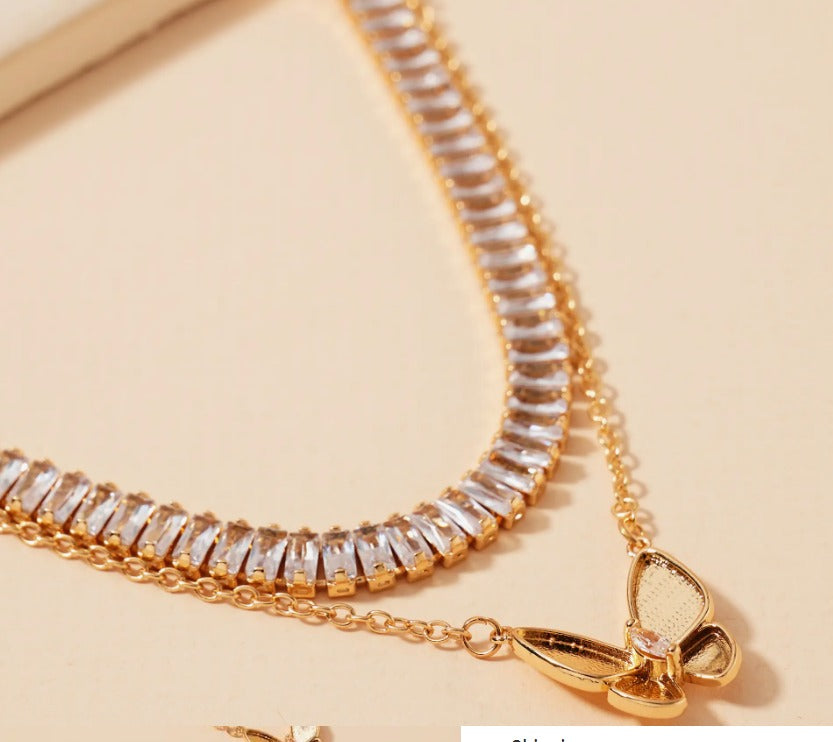 Fly Away Gold Necklace